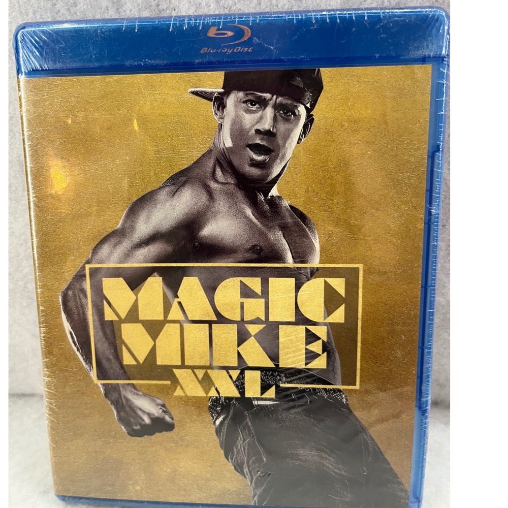 Warner Bros Magic Mike XXL Blu-ray Unisex OS Gold New Sealed Channing Tatum R